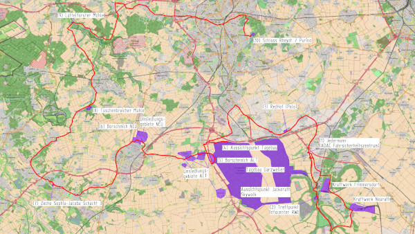 
									Map Garzweiler Tour 2017